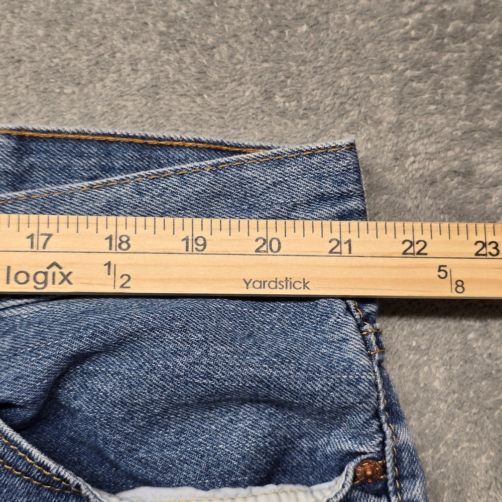 Levis 550 Relaxed Fit Jeans Mens 44x32 Medium Wash Blue Denim Tapered Leg 00550 - Picture 9 of 12